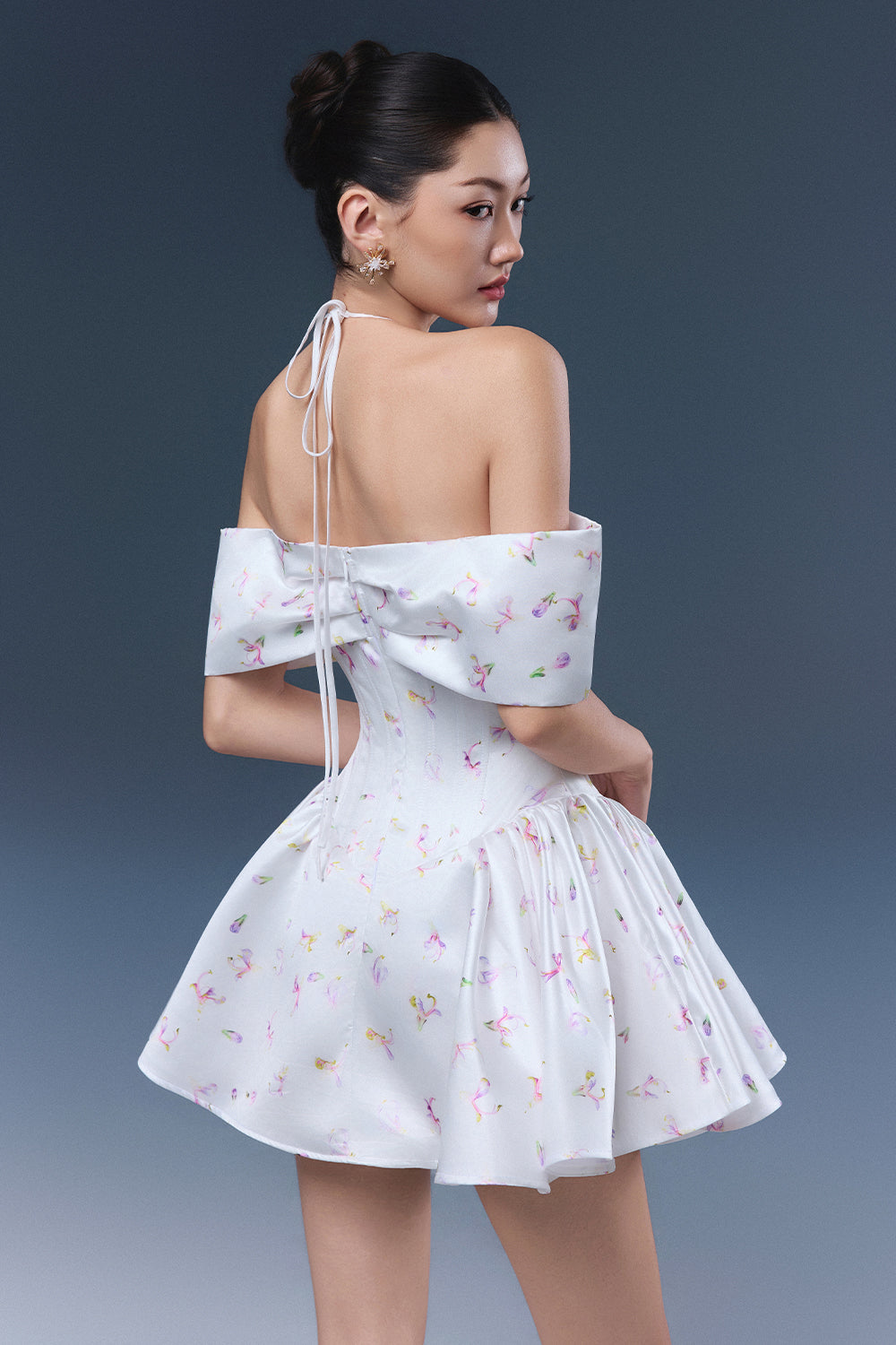 Hebe Halter Mini Dress
