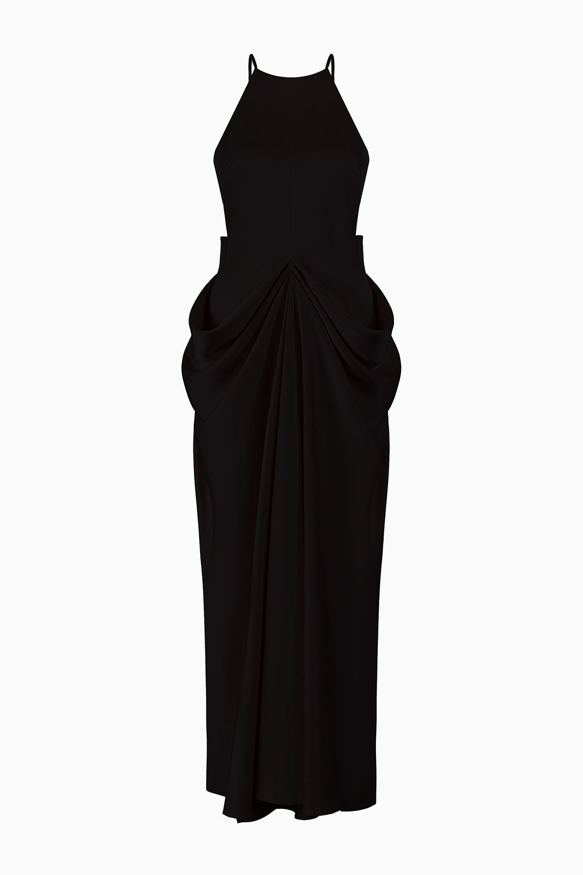 Alea Draped Midi Dress