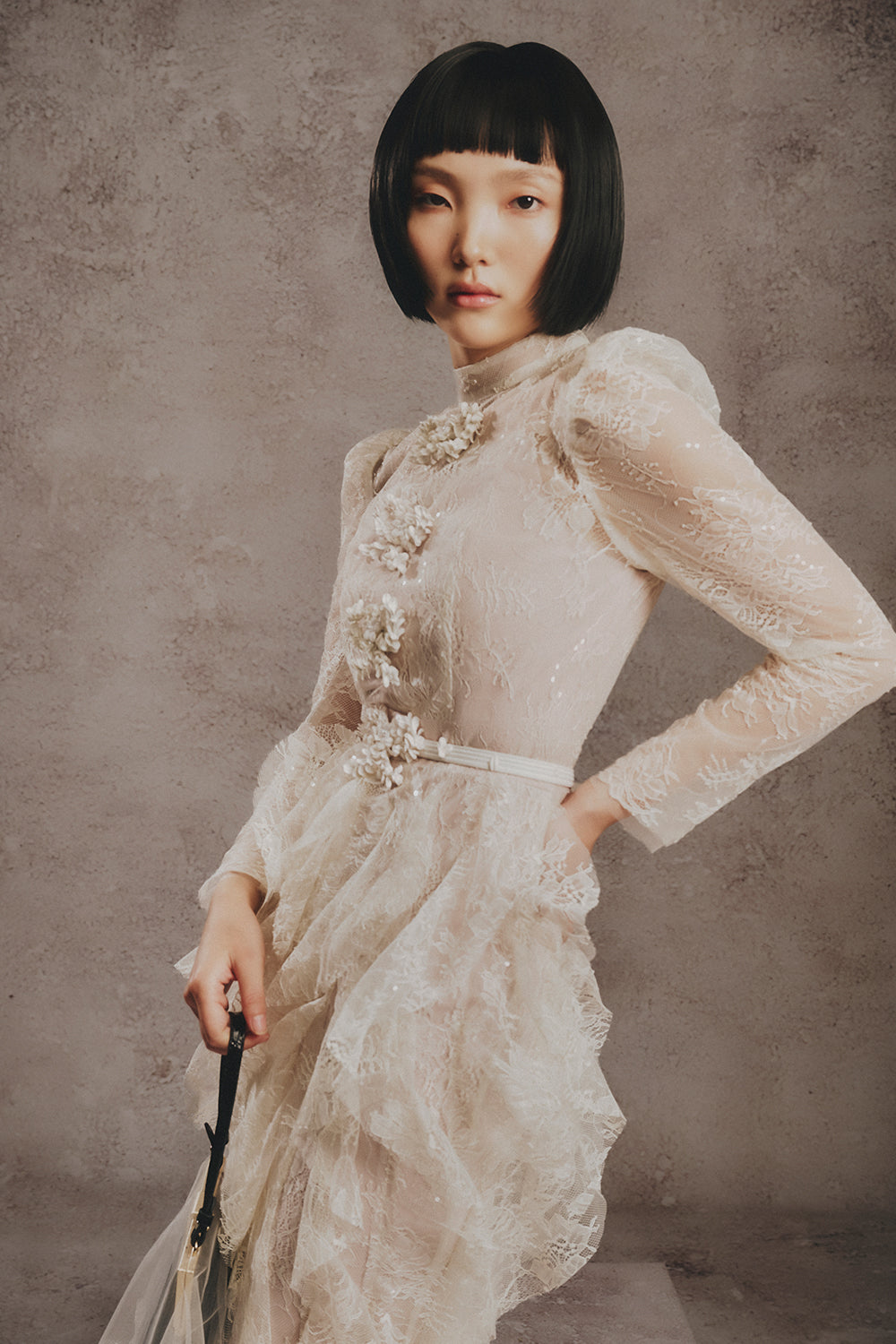 Chiara Ruffle Midi Dress