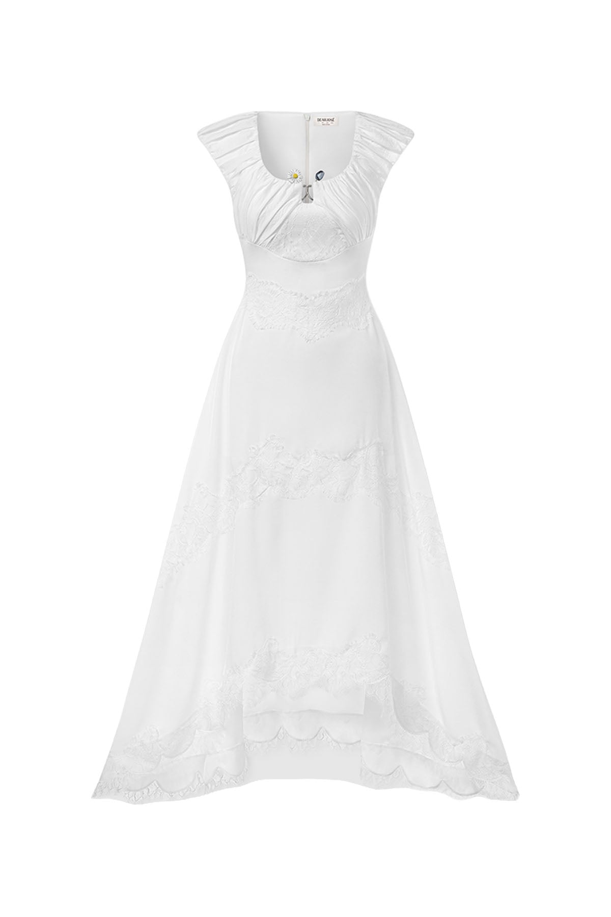 Francine Ruched Midi Dress