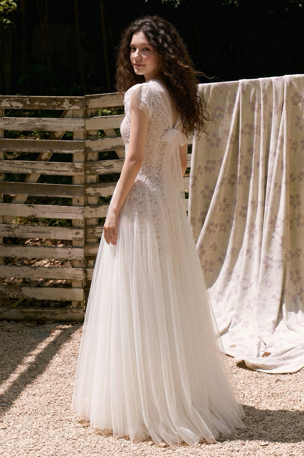 Ethereal Lace Maxi Dress