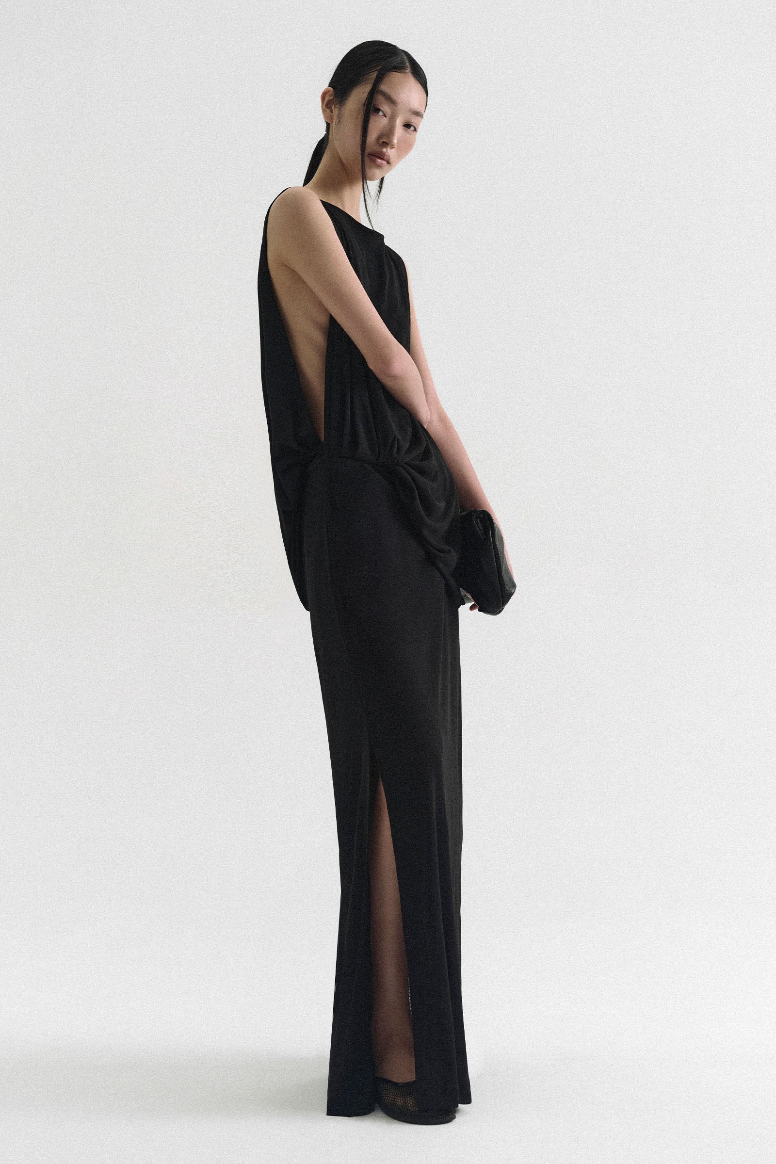 Moisson Boat Neck Maxi Dress