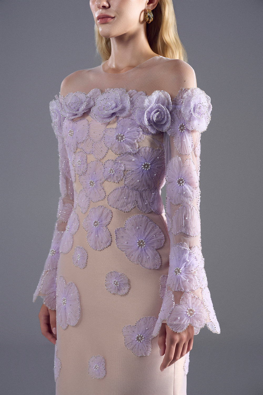 Lumière Illusion Midi Dress