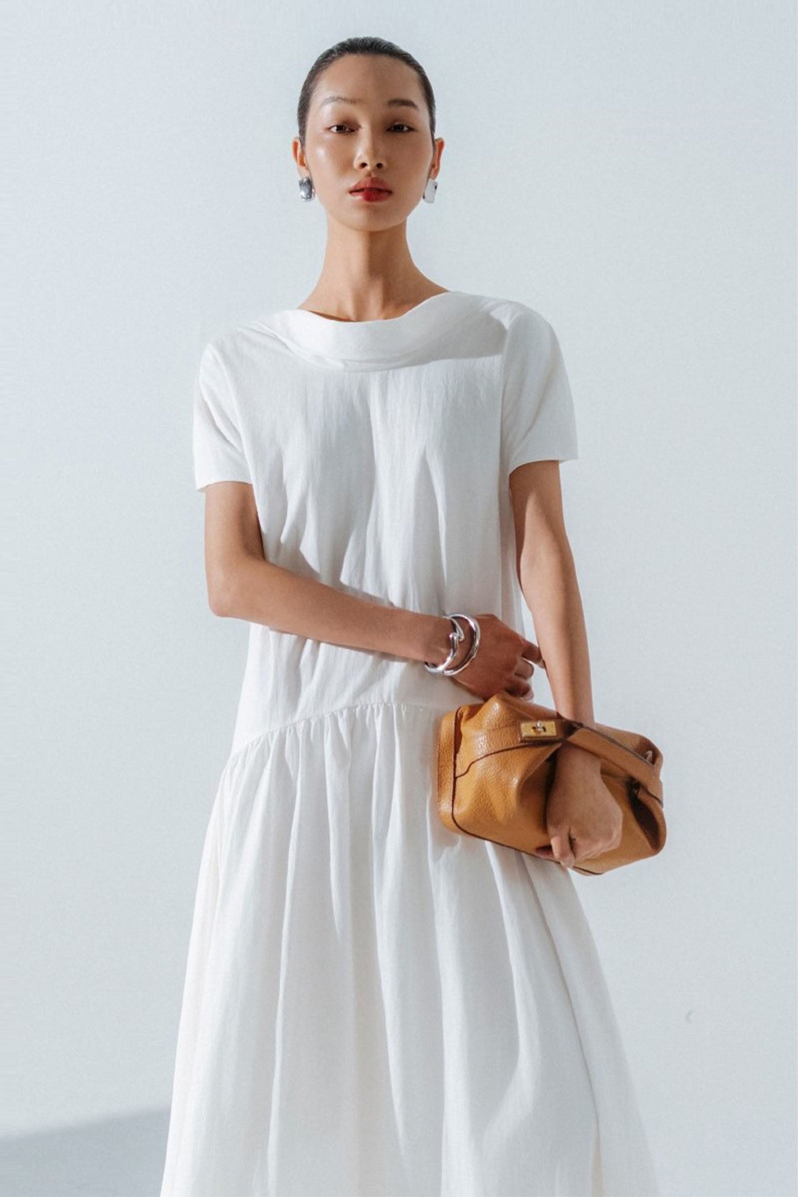 Eira Cowl Maxi Dress