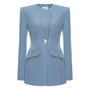 Berlin Round Neck Blazer
