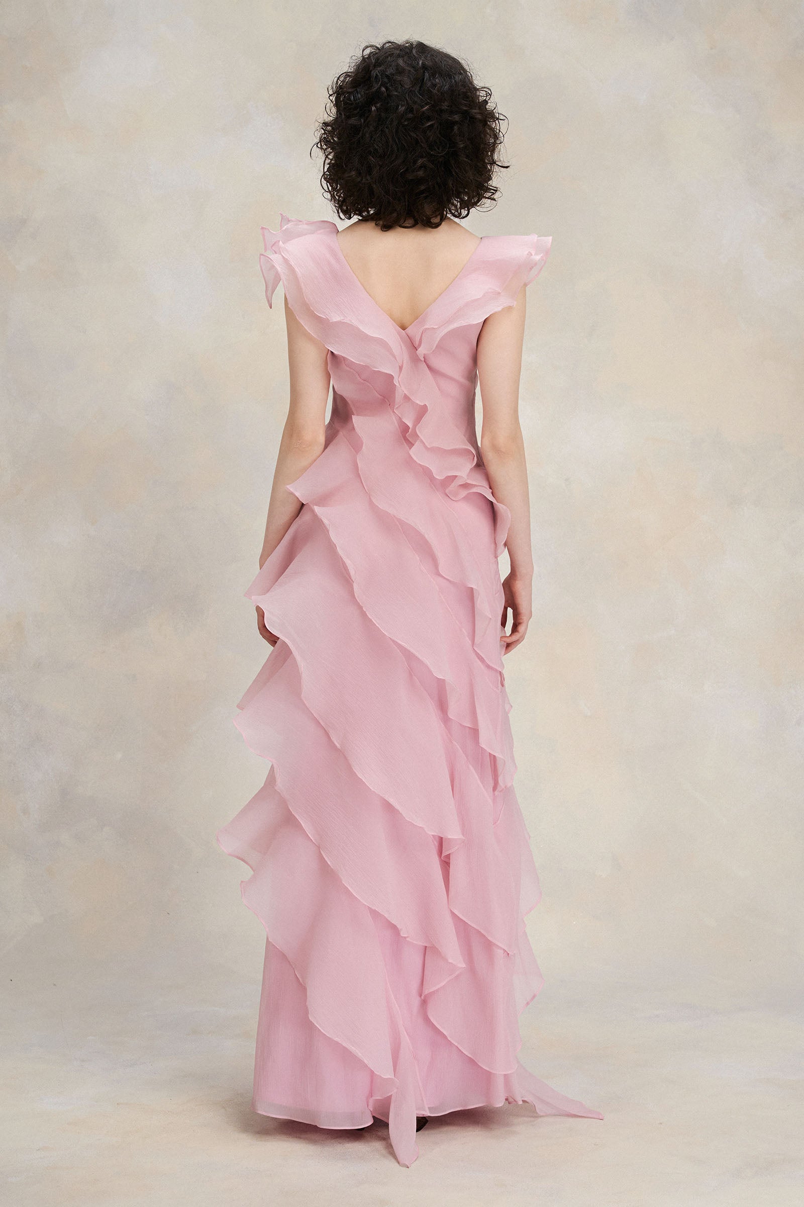 Fiora Ruffle Maxi Dress