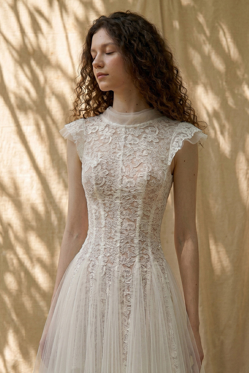 Ethereal Lace Maxi Dress