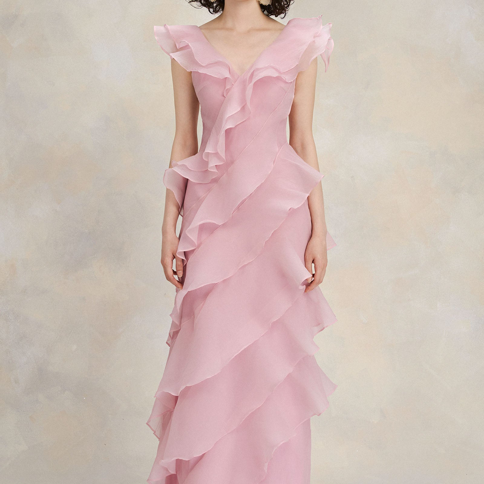 Fiora Ruffle Maxi Dress