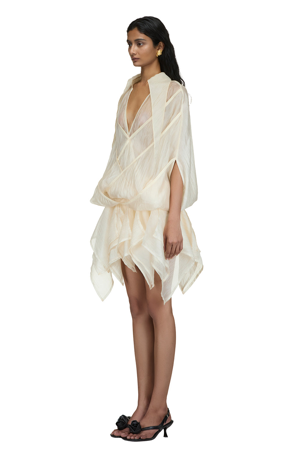 Sorae Draped Mini Dress