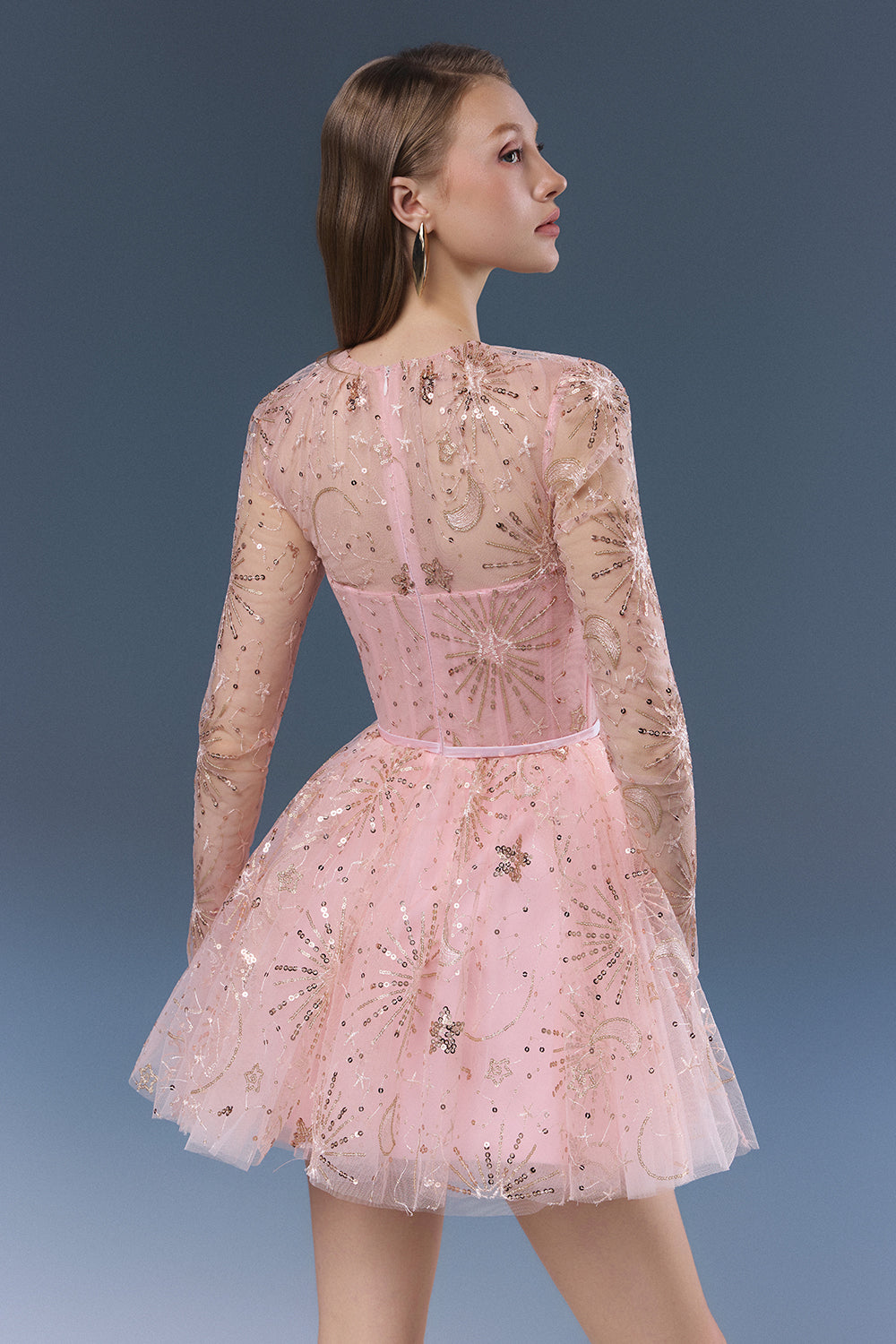Lux Sequin Mini Dress