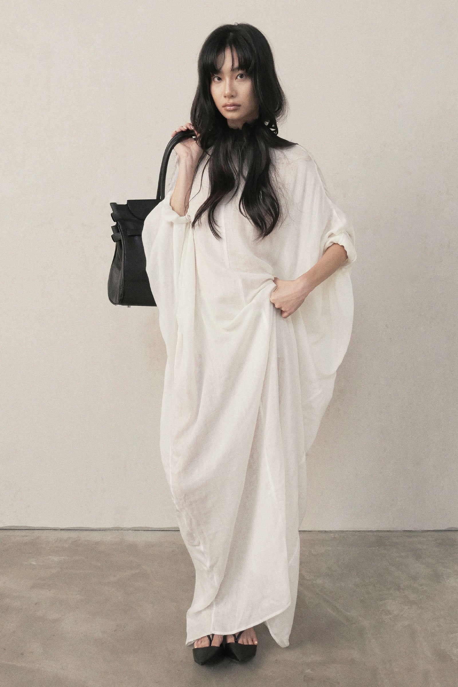 Vesper Batwing Sleeve Maxi Dress