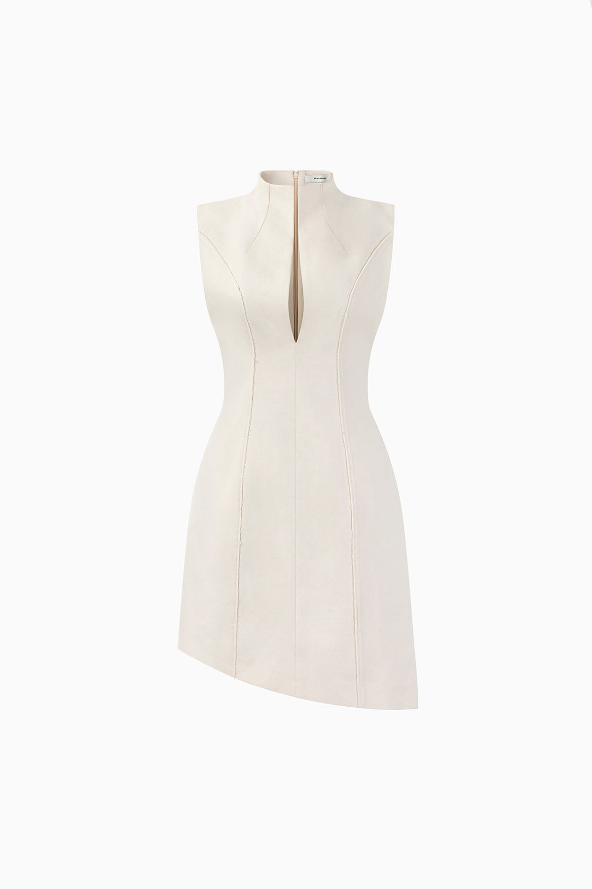 Apres Keyhole Neck Mini Dress