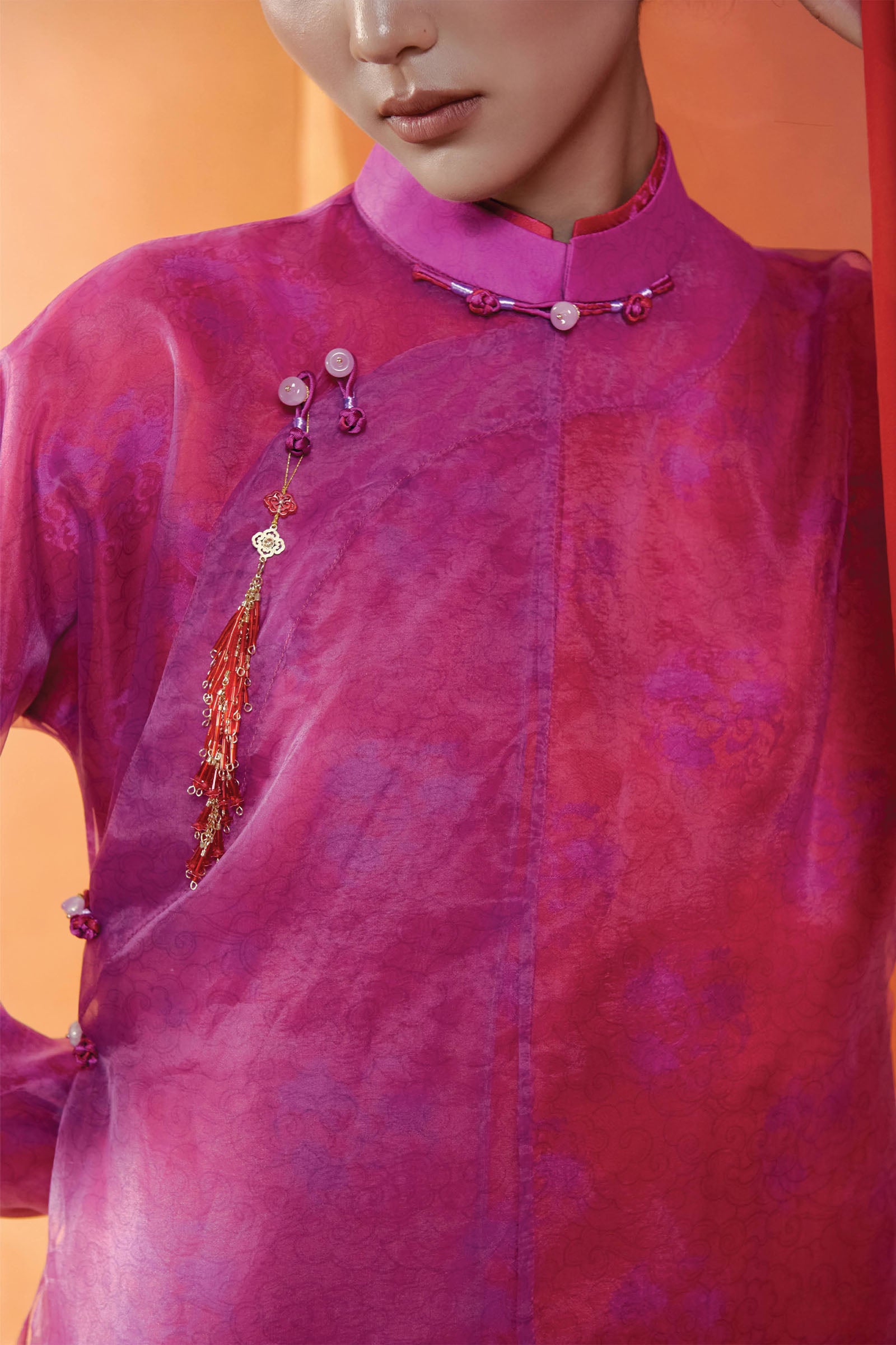 Thu Khue Straight Ao Dai Set