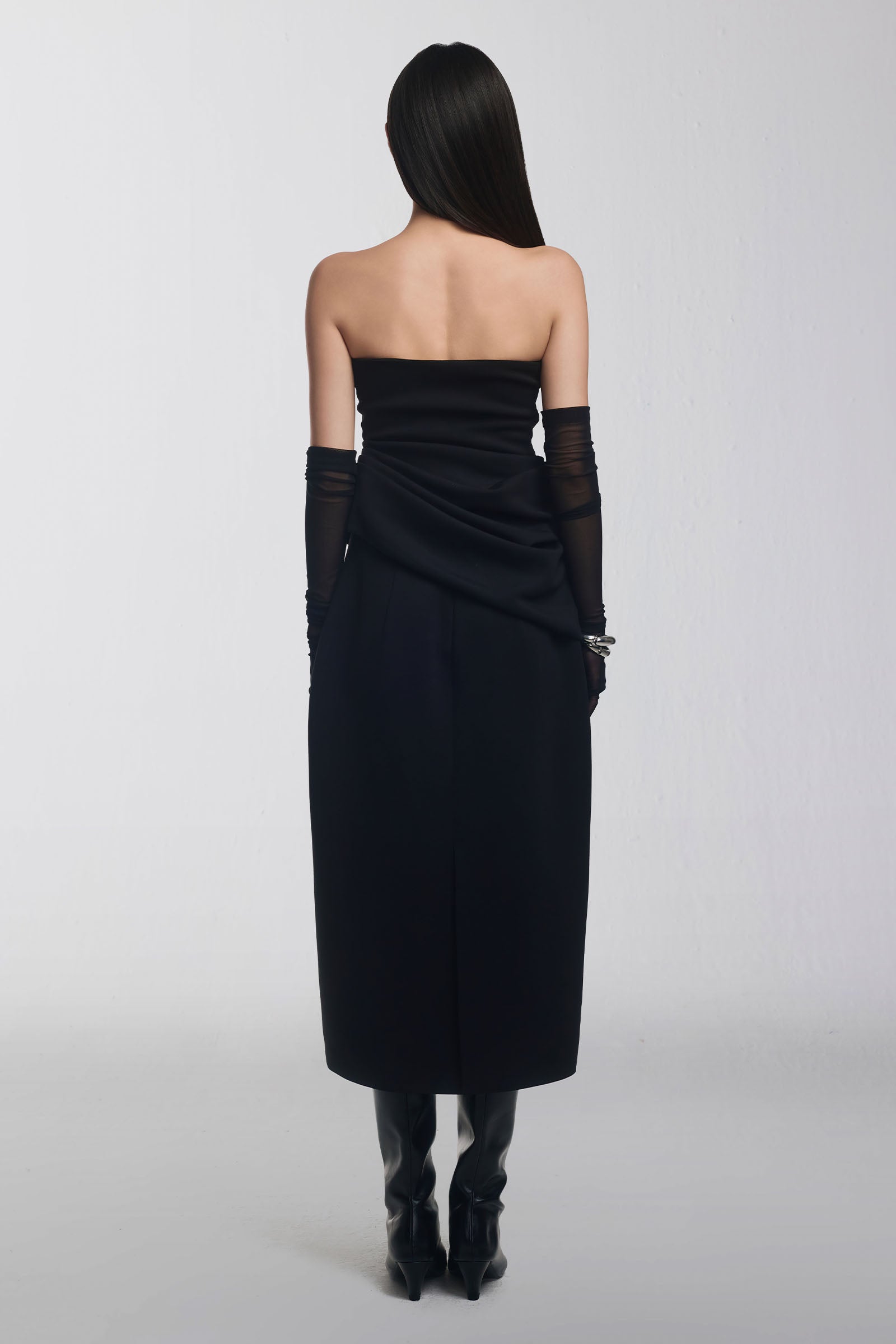 Sora Sheath Polyester Skirt