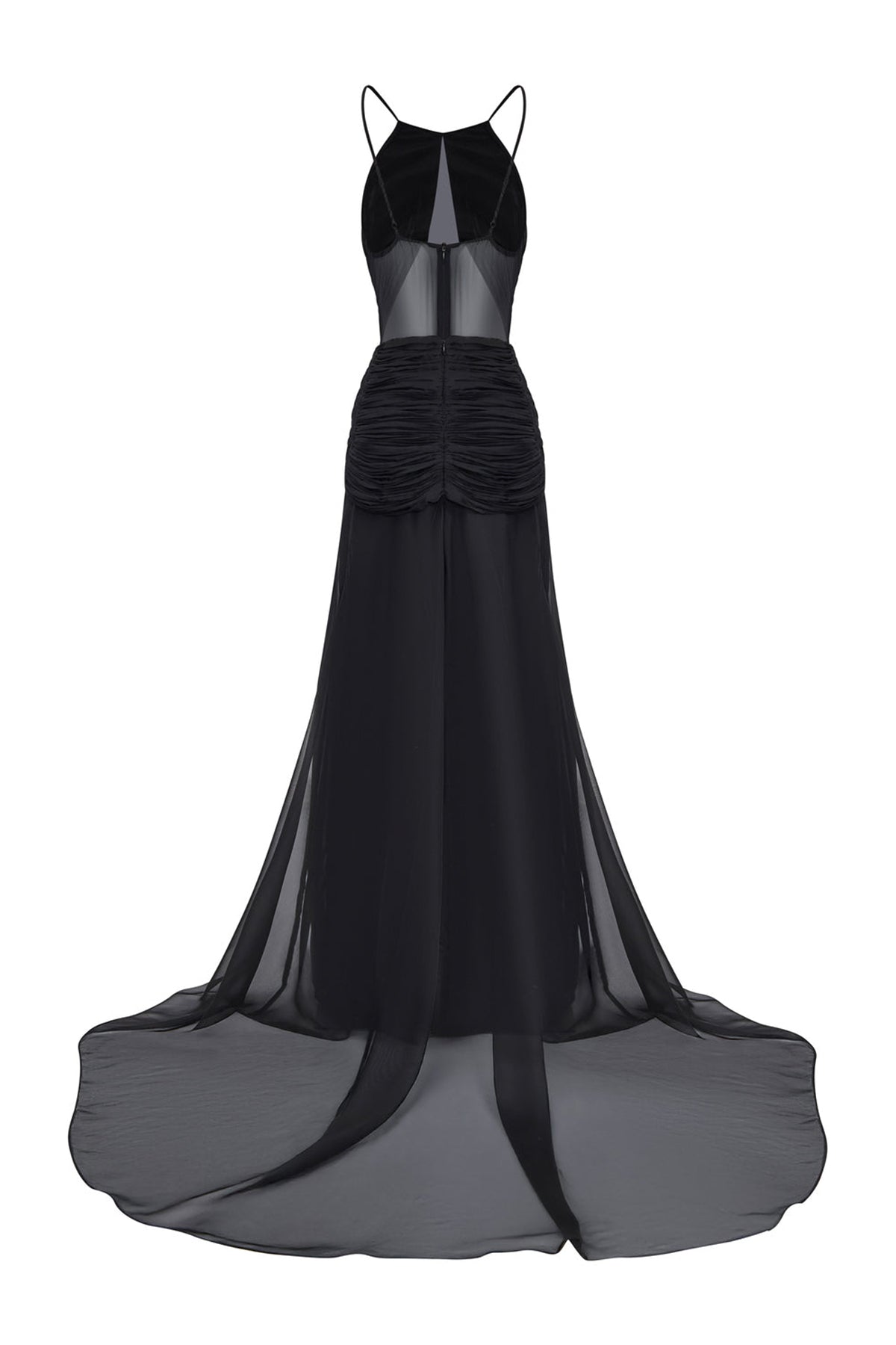 Inferno Ruched Maxi Dress