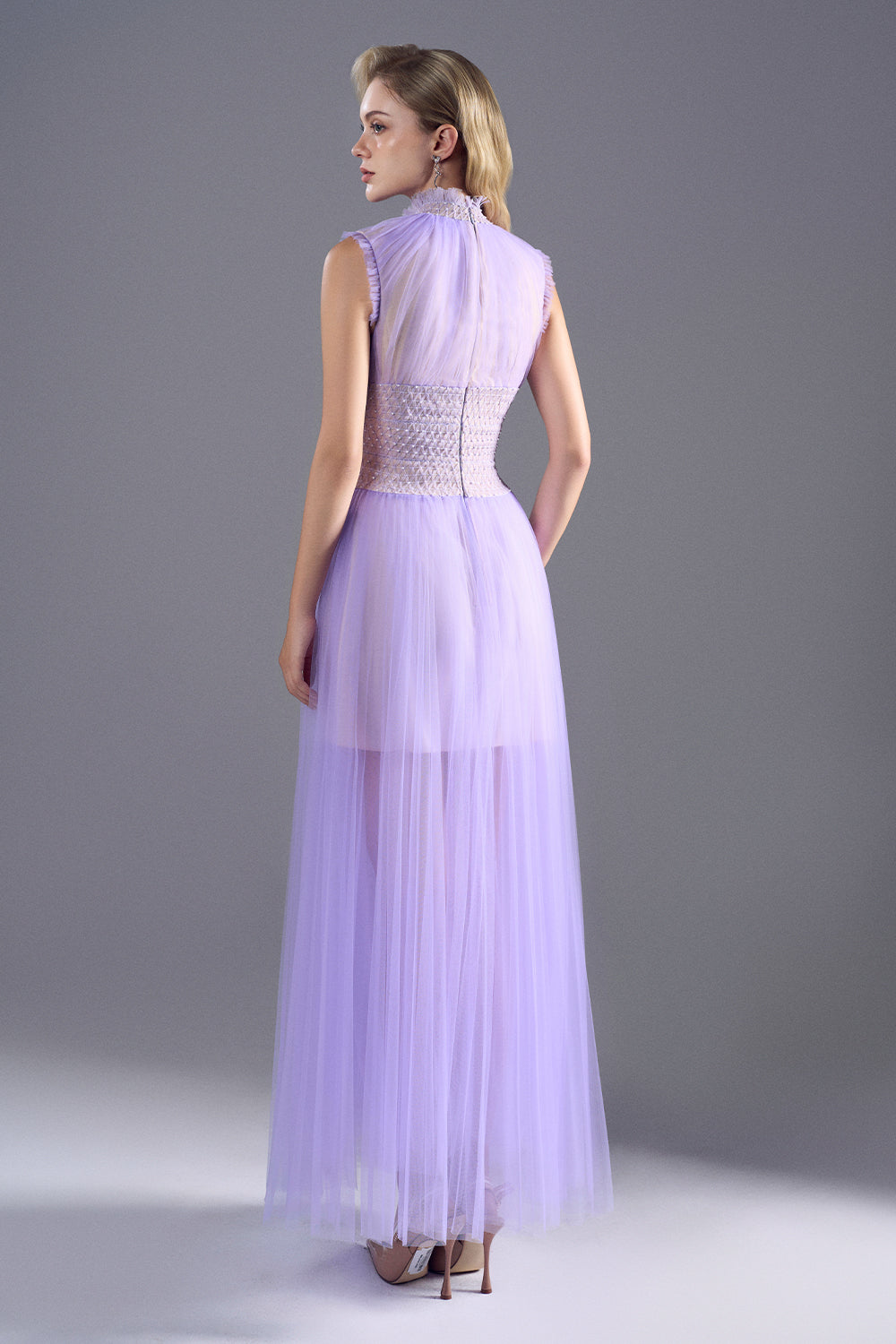 Ethereal Bead Maxi Dress