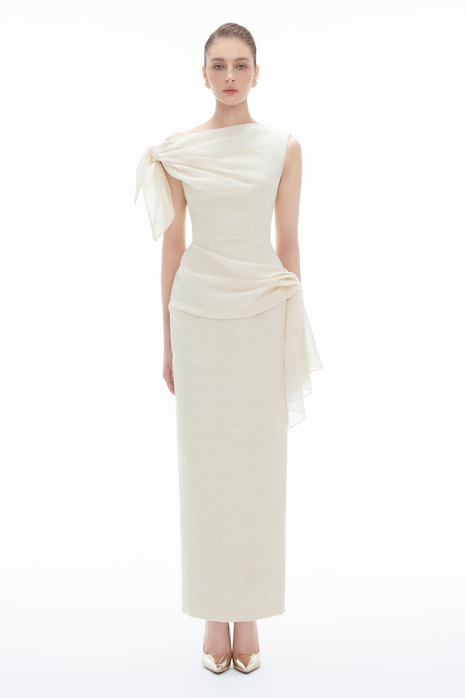 Margaret Sheath Maxi Dress