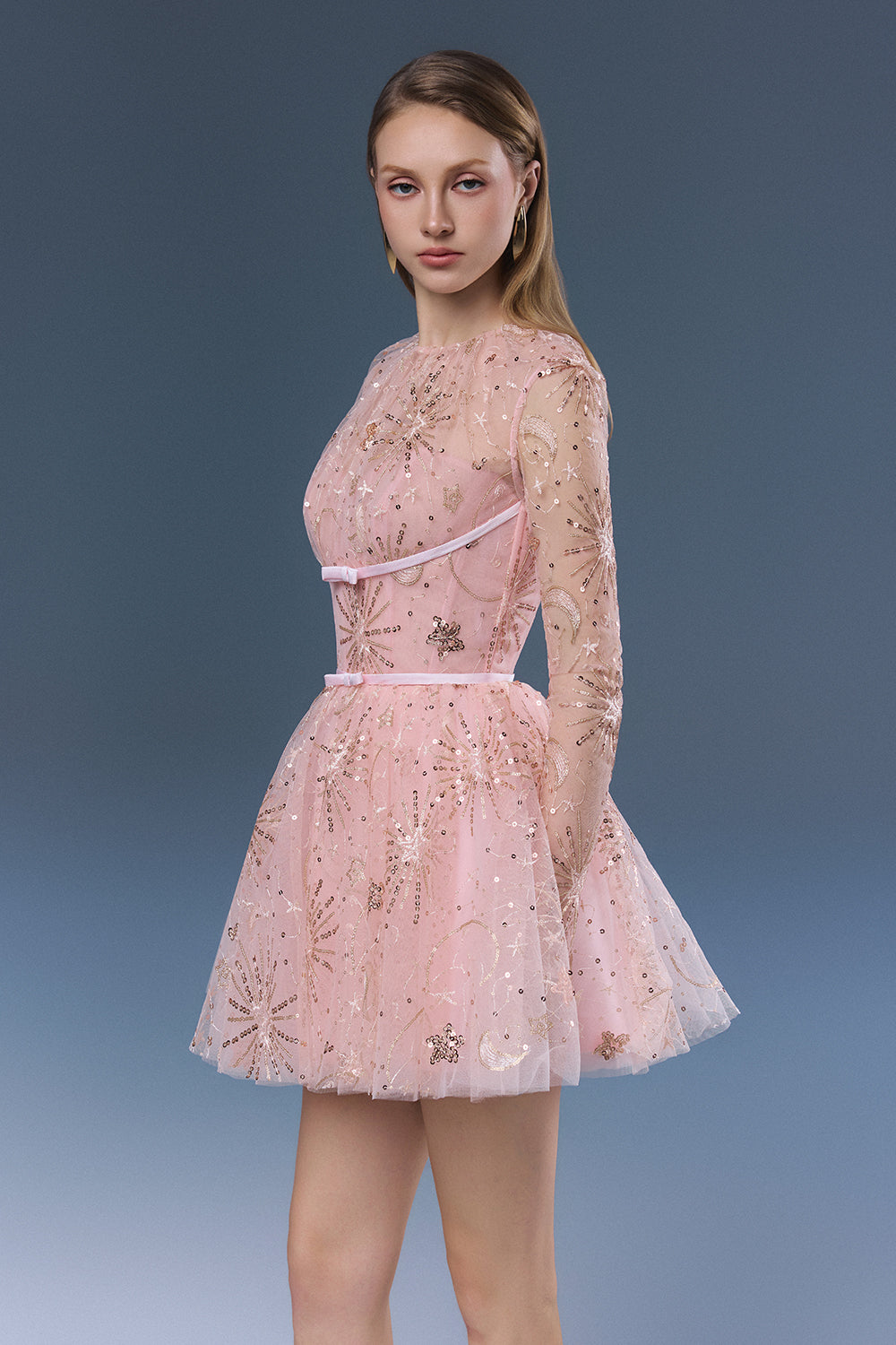Lux Sequin Mini Dress