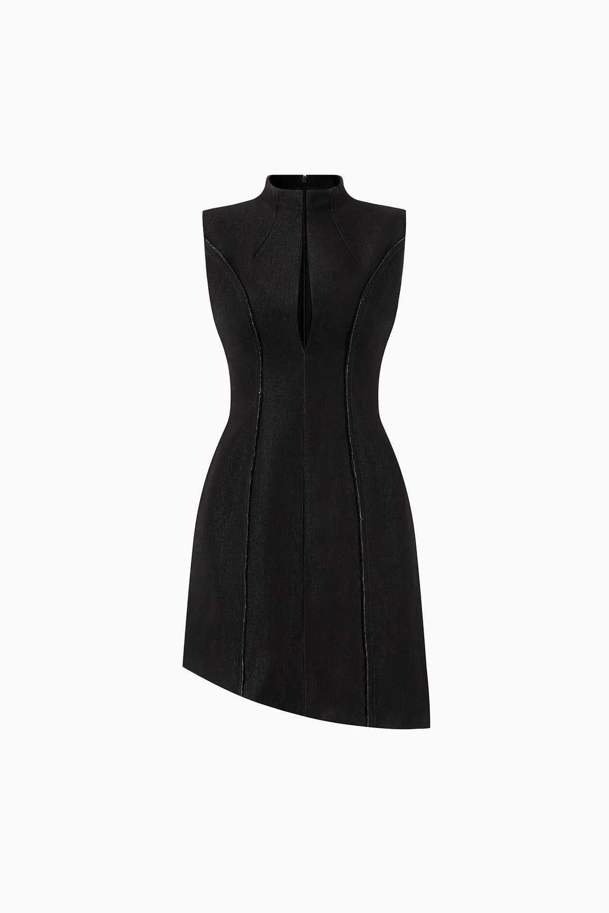 Apres Keyhole Neck Mini Dress