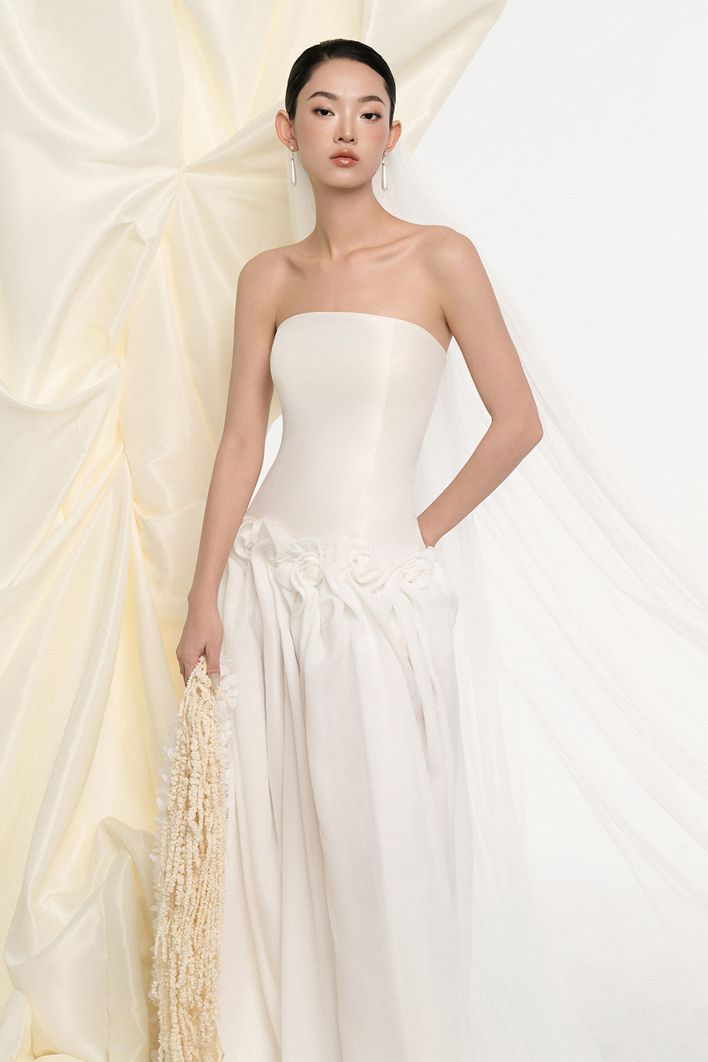 Kendal Draped Maxi Dress