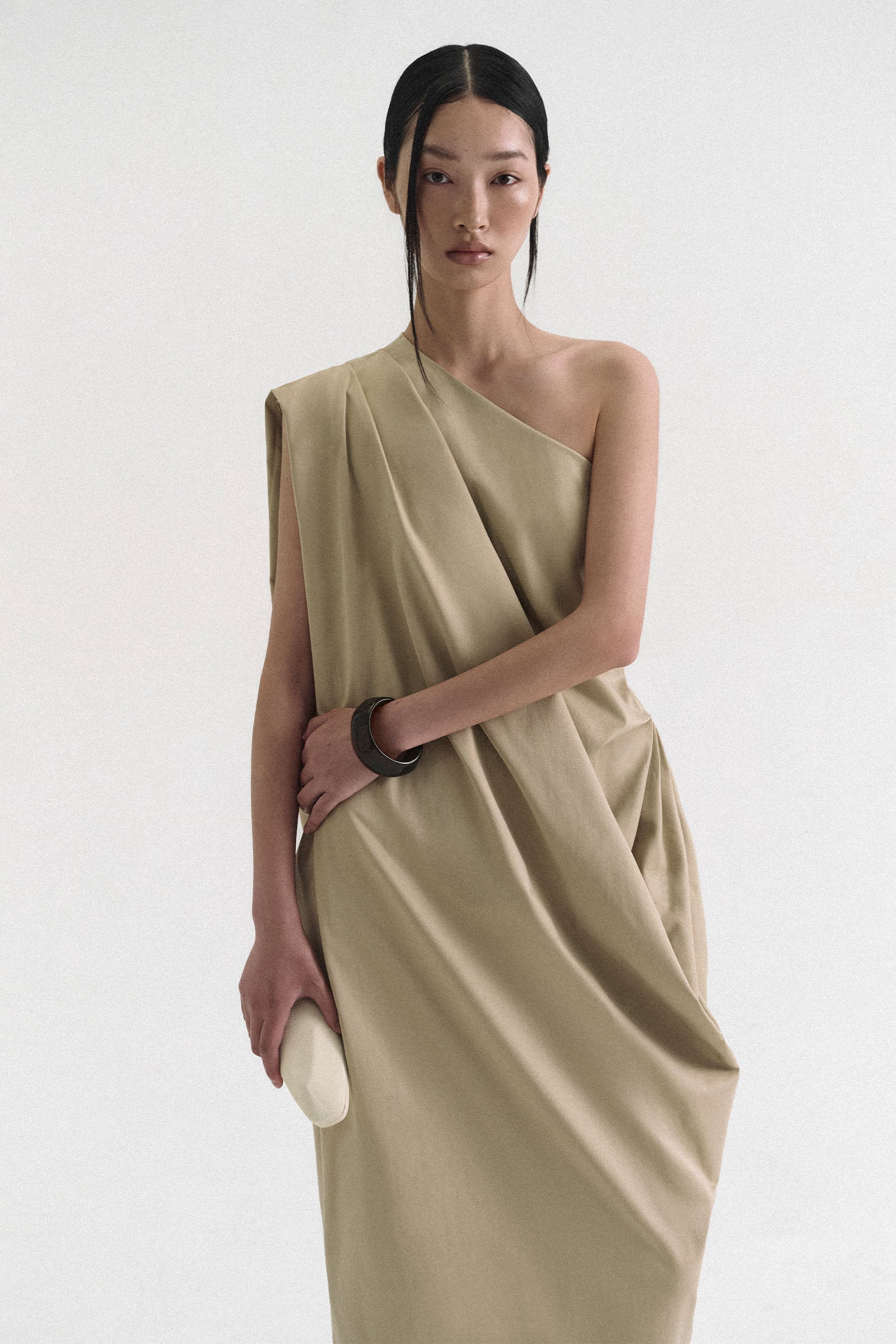 Sigri One Shoulder Maxi Dress