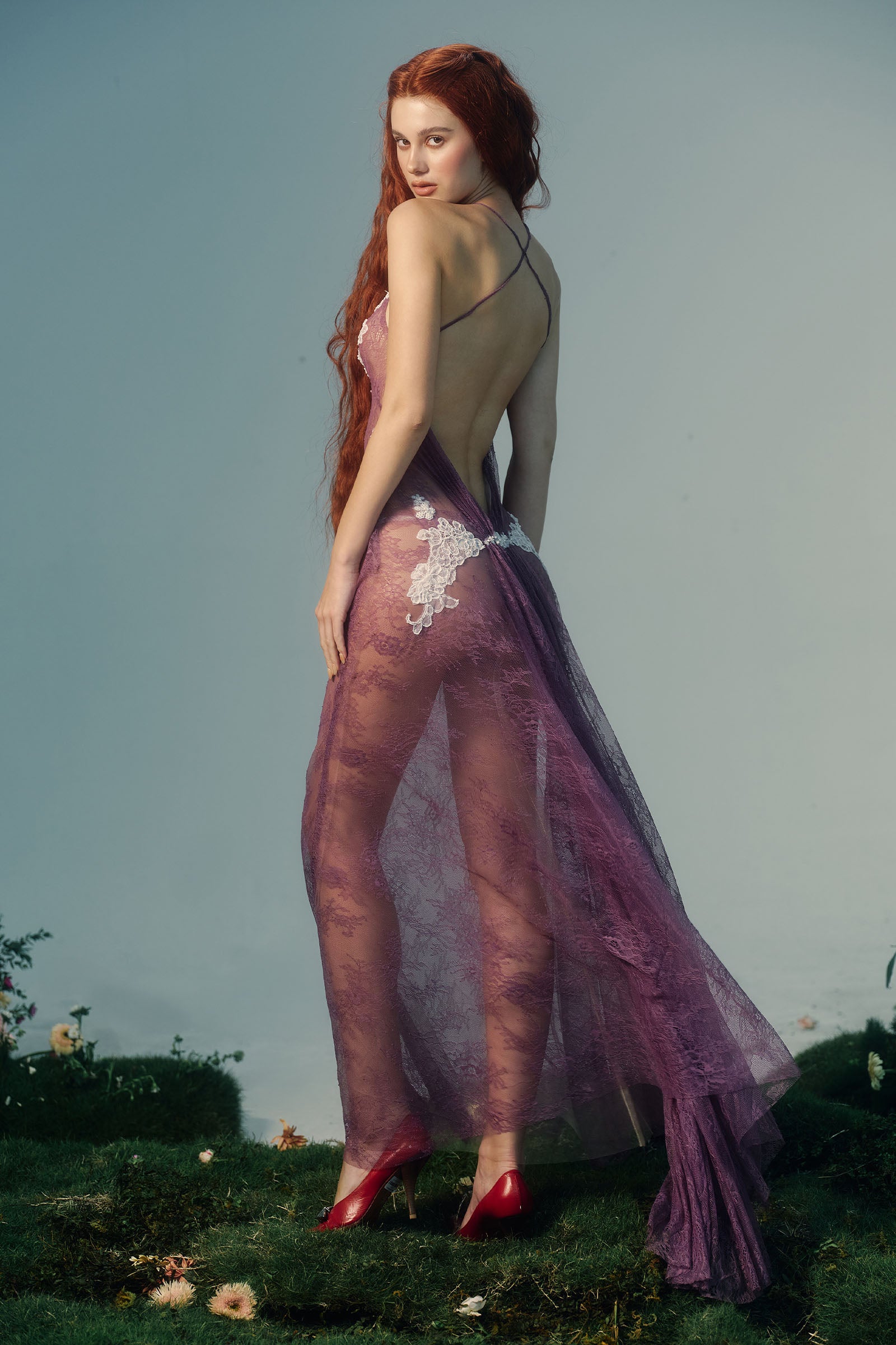 Antheia Applique Maxi Dress