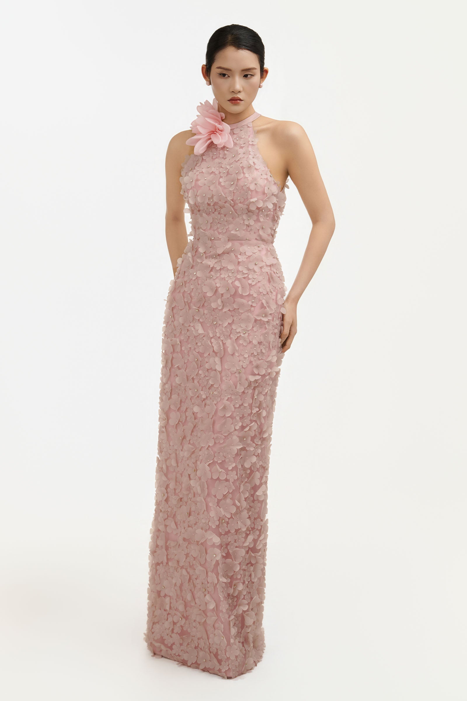 amaryllis maxi dress Hyacinth House + Amaryllis Floral Louisa Maxi Dress