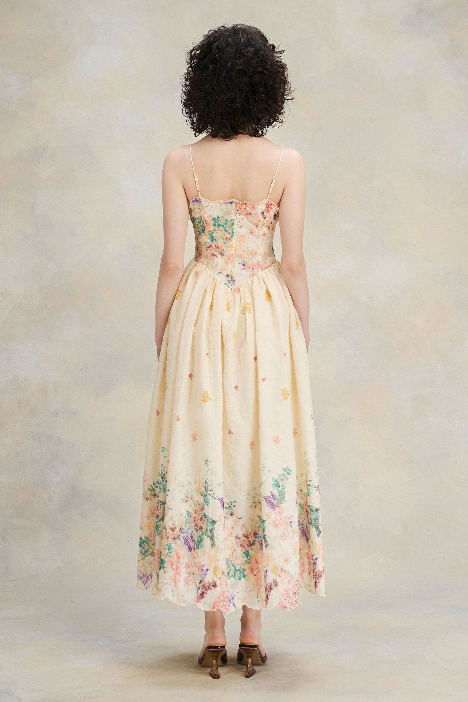 Freya A-line Midi Dress
