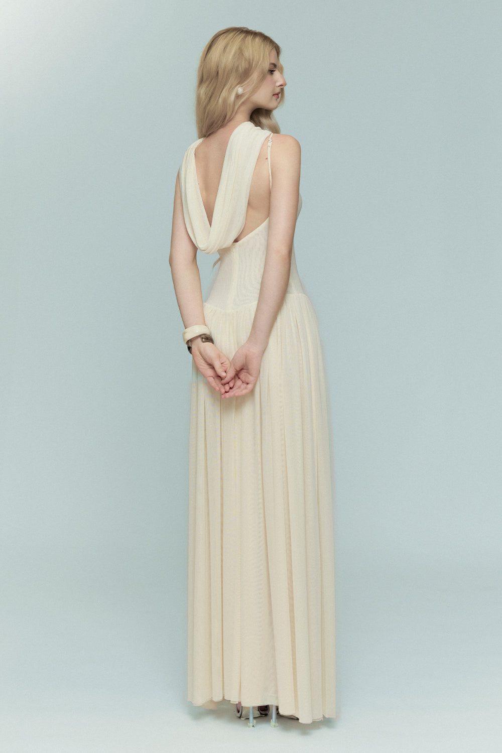Gloria High Neck Maxi Dress
