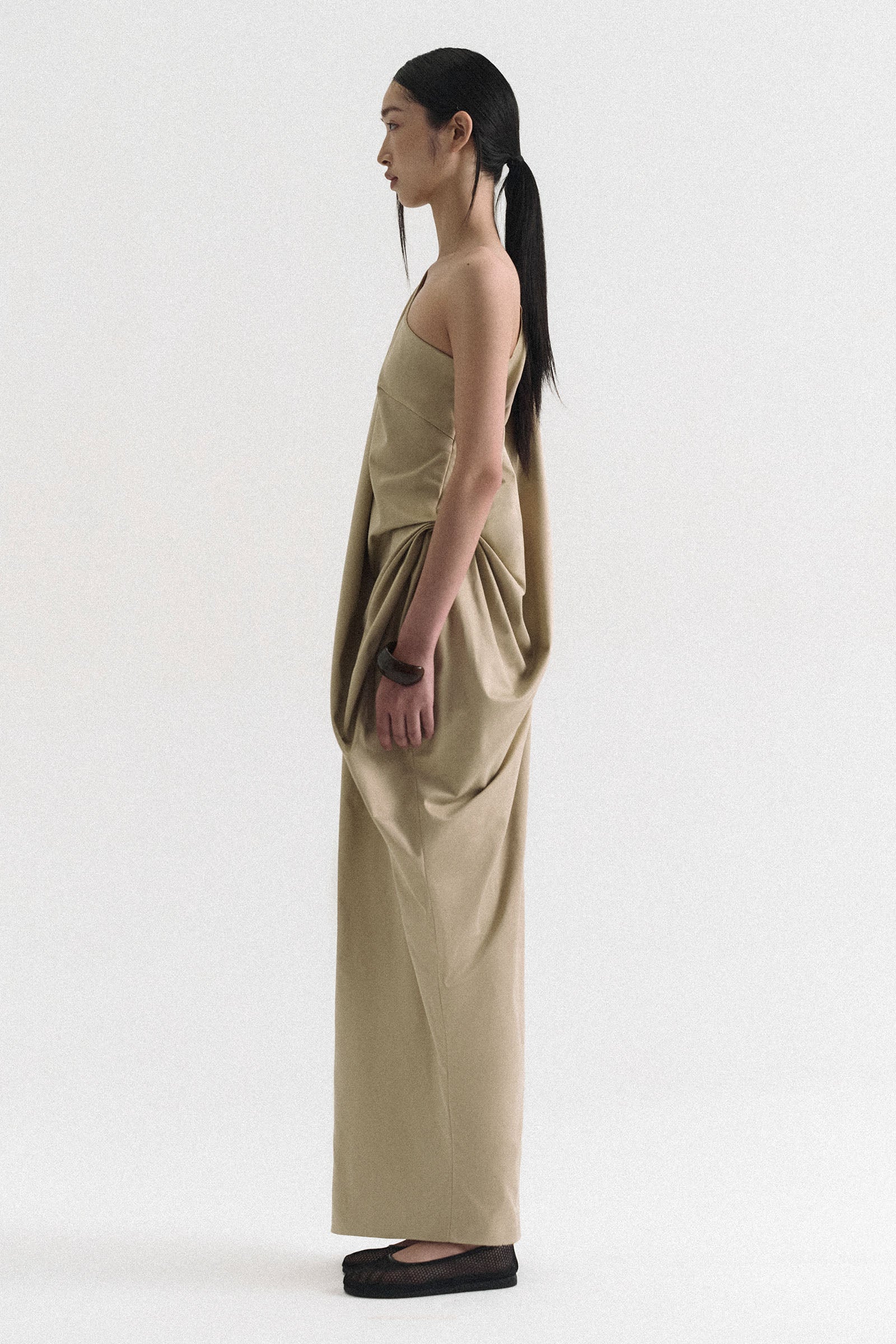Sigri One Shoulder Maxi Dress