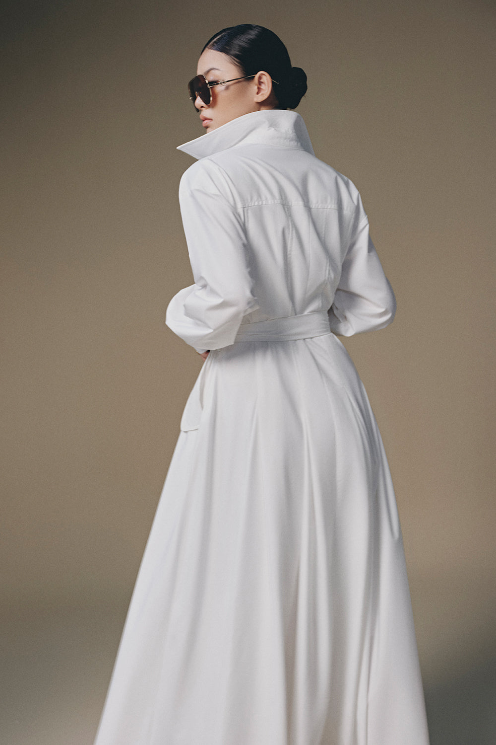 Thera Bishop Sleeve Maxi Dress