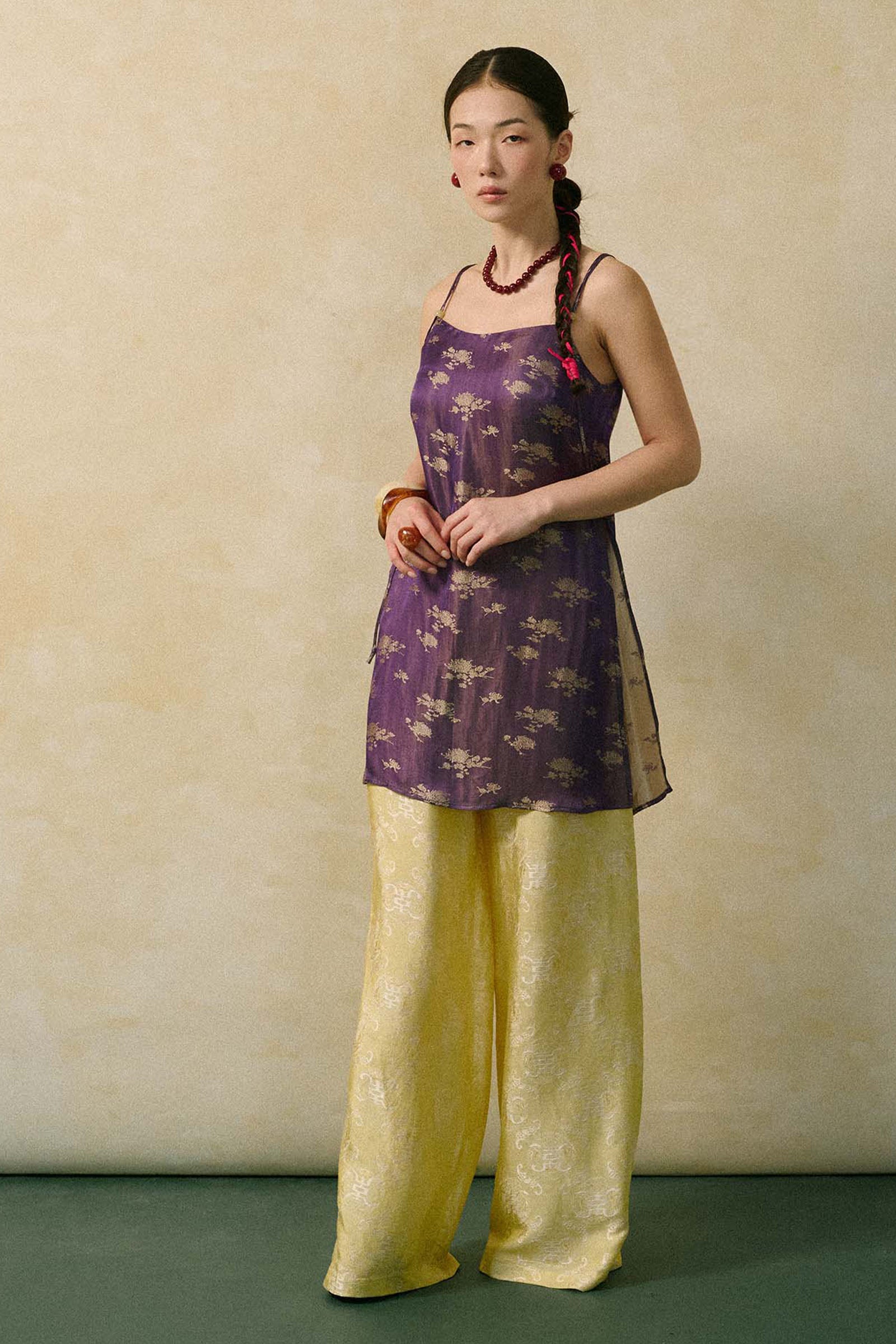 Nha Cuc Square Neck Top