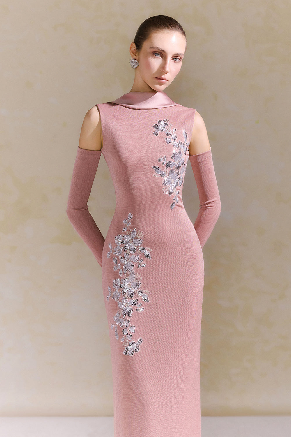 Dahlia High Neck Maxi Dress