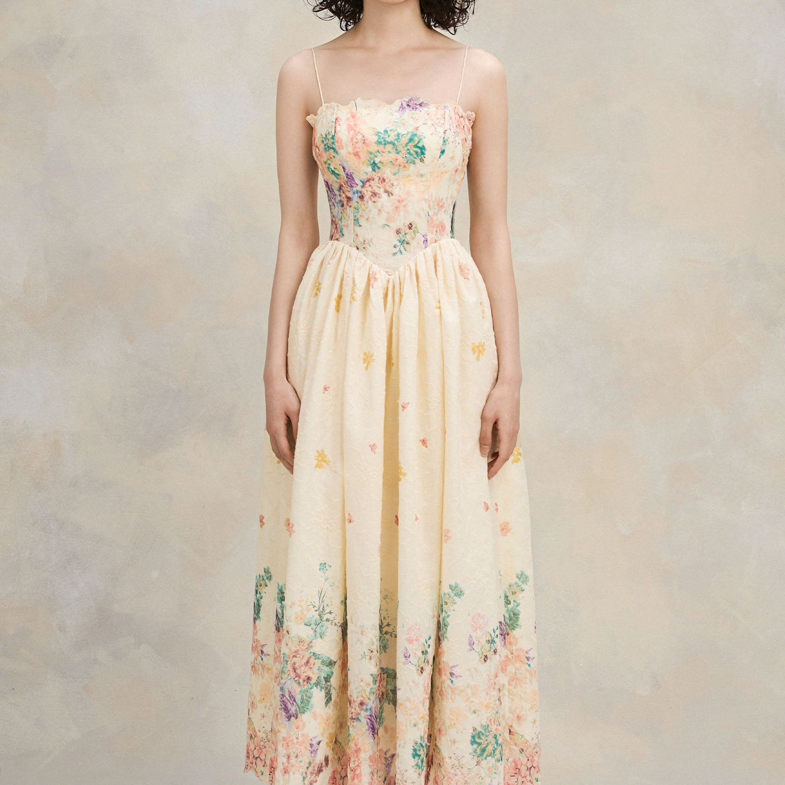 Freya A-line Midi Dress