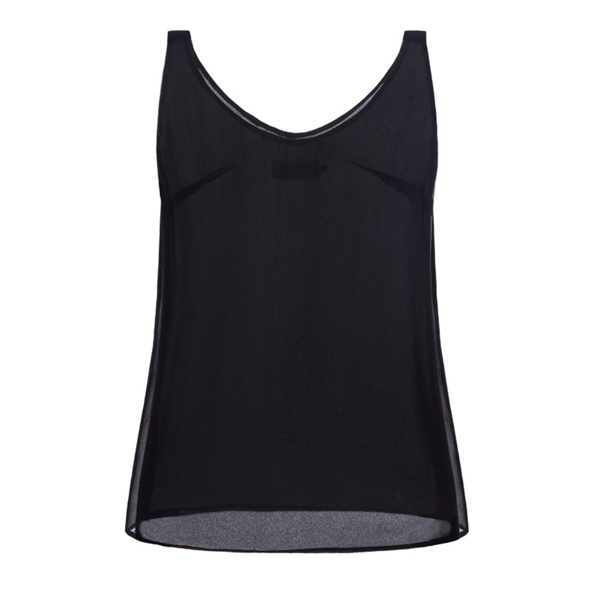 Lyra Scoop Neck Silk Top