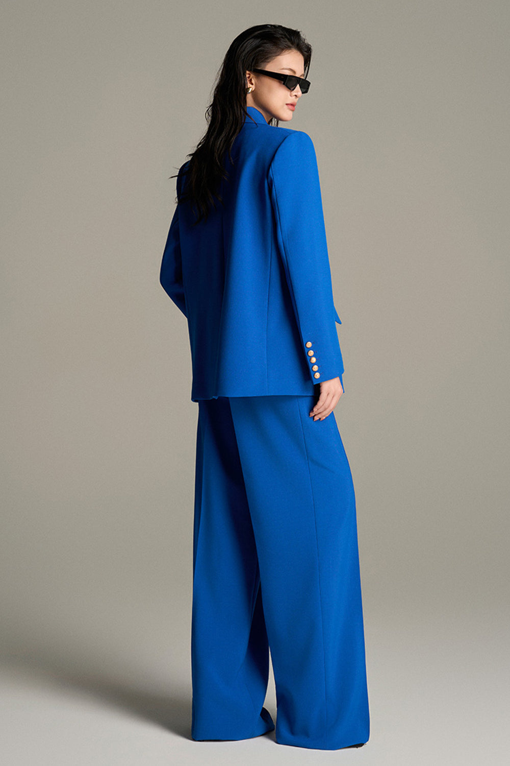 Seraine Notched Lapel Blazer