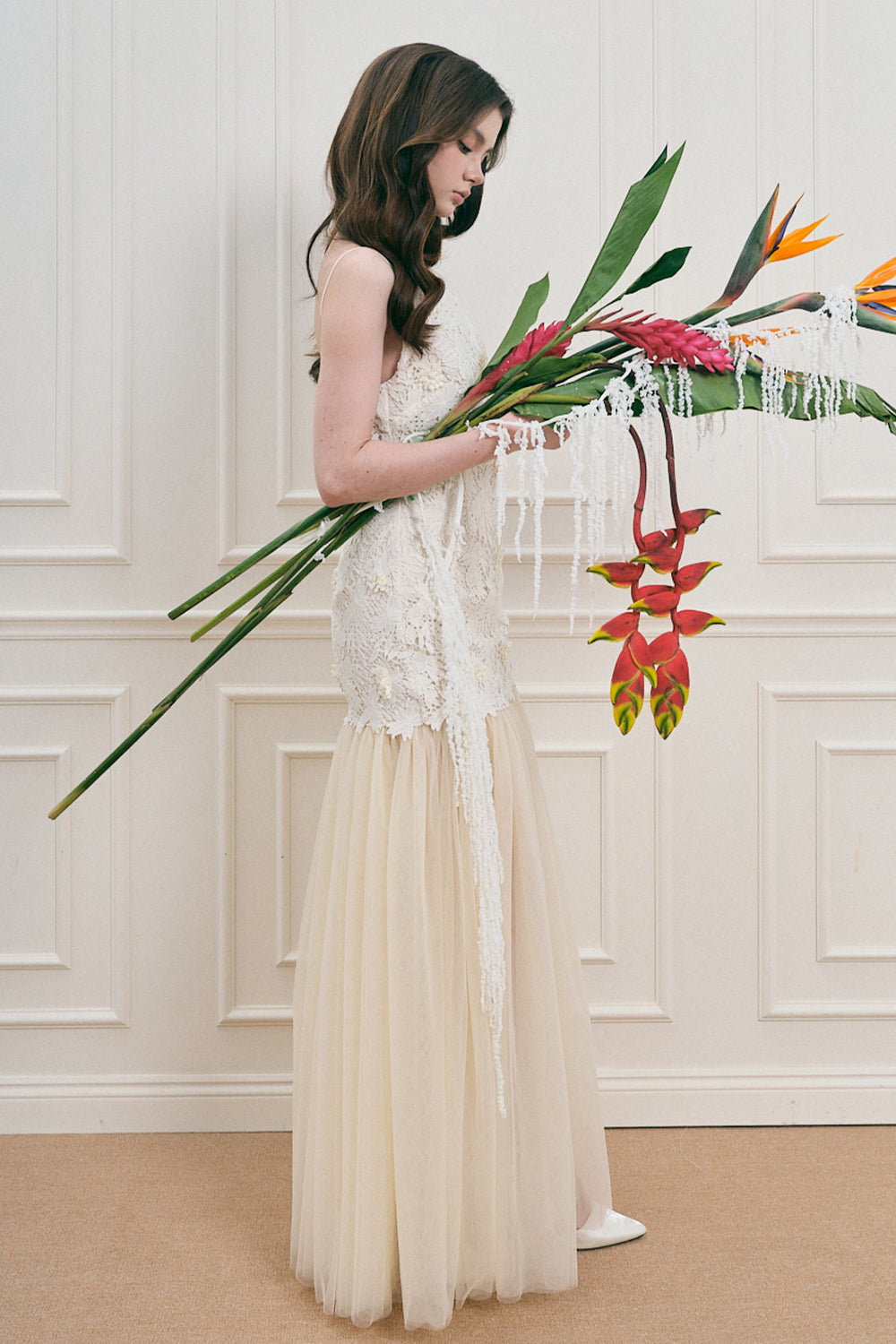 Jasmine Applique Maxi Dress