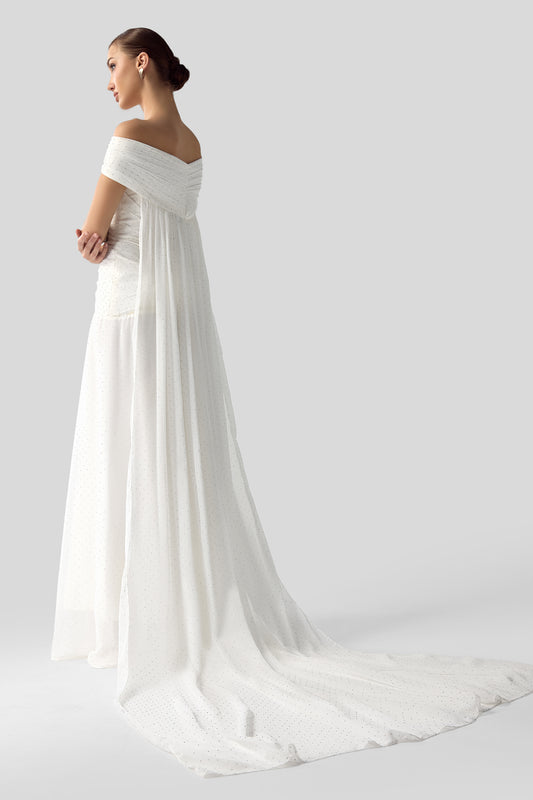 Empress Draped Maxi Dress