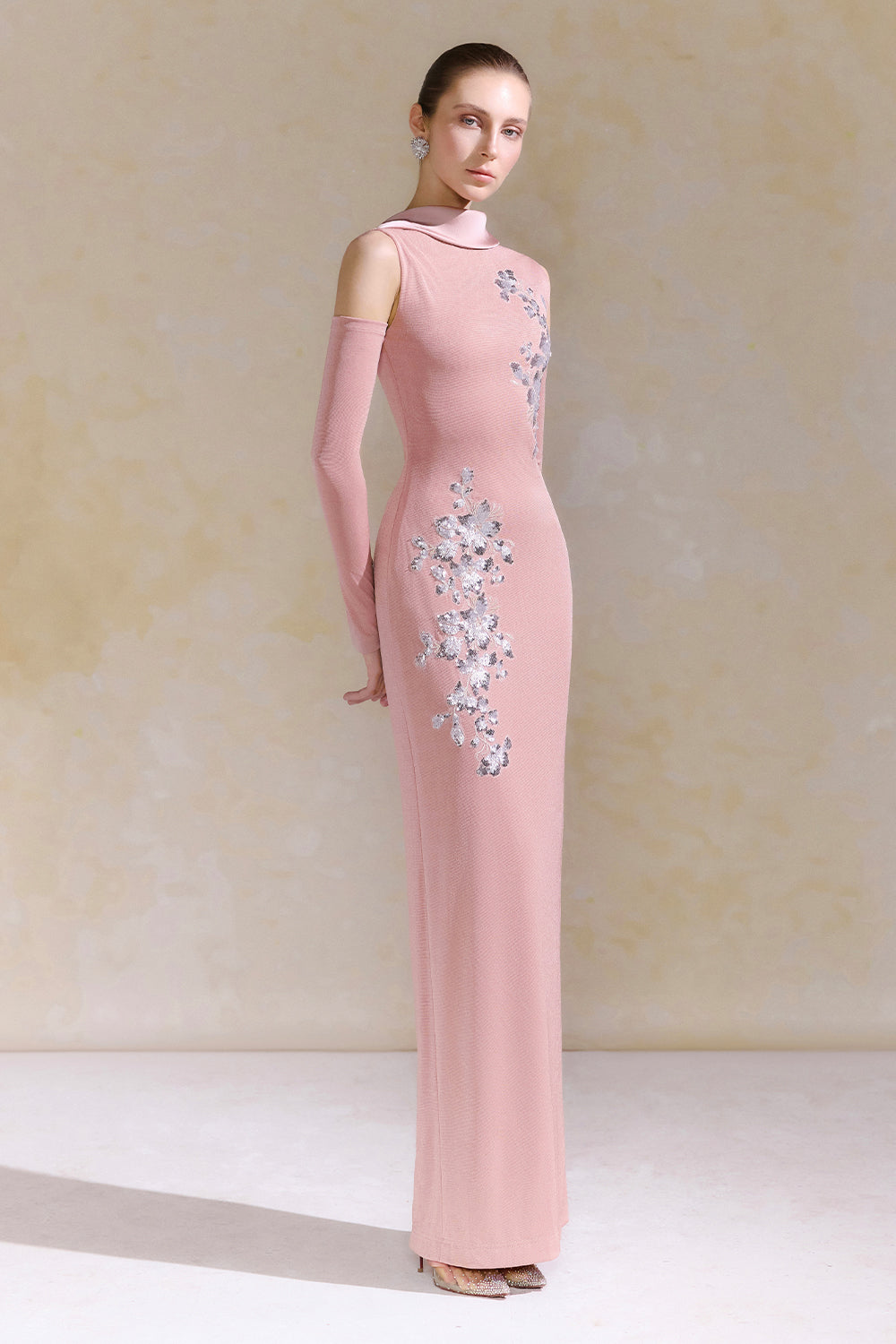 Dahlia High Neck Maxi Dress