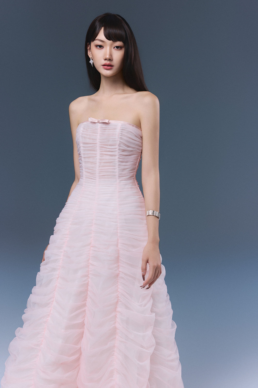 Ember Ruched Midi Dress
