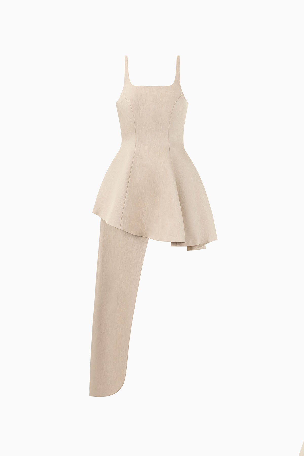 Detour Asymmetric Mini Dress