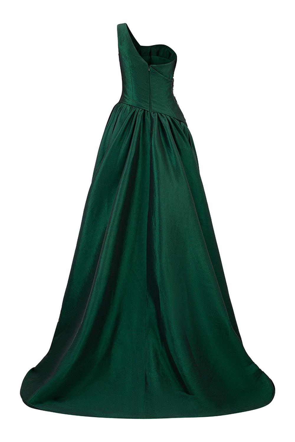 Women's Cuevas Asymmetric One Shoulder Taffeta Floor Length Dress XS/S/M/L/XL/XXL/Customize/Green/Deep Fuchsia/Black/Plum/MEAN BLVD Deep Fuchsia / M Women's Cuevas Asymmetric One Shoulder Taffeta Floor Length Dress XS/S/M/L/XL/XXL/Customize/Green/Deep Fuchsia/Black/Plum/MEAN BLVD Deep Fuchsia / M