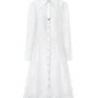 Amabel Cuff Sleeve Midi Dress