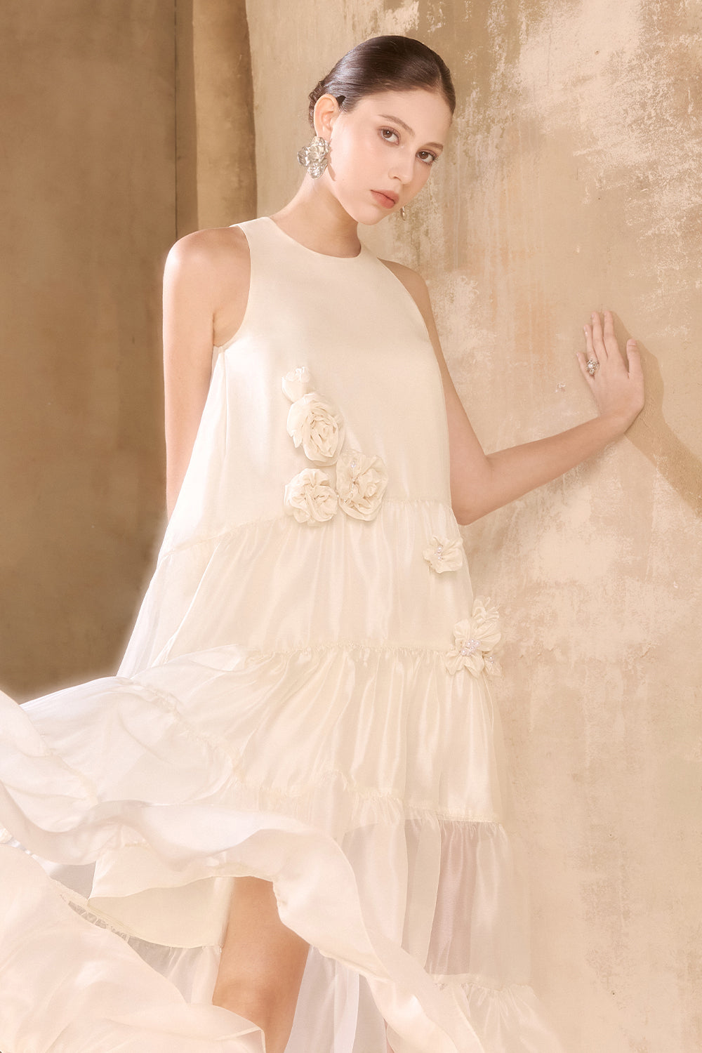 Kristie Applique Midi Dress