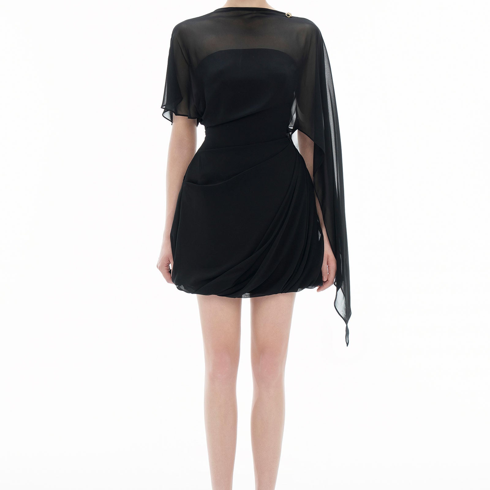 Catherine Draped Mini Dress