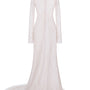 White Floral Lace Maxi Dress