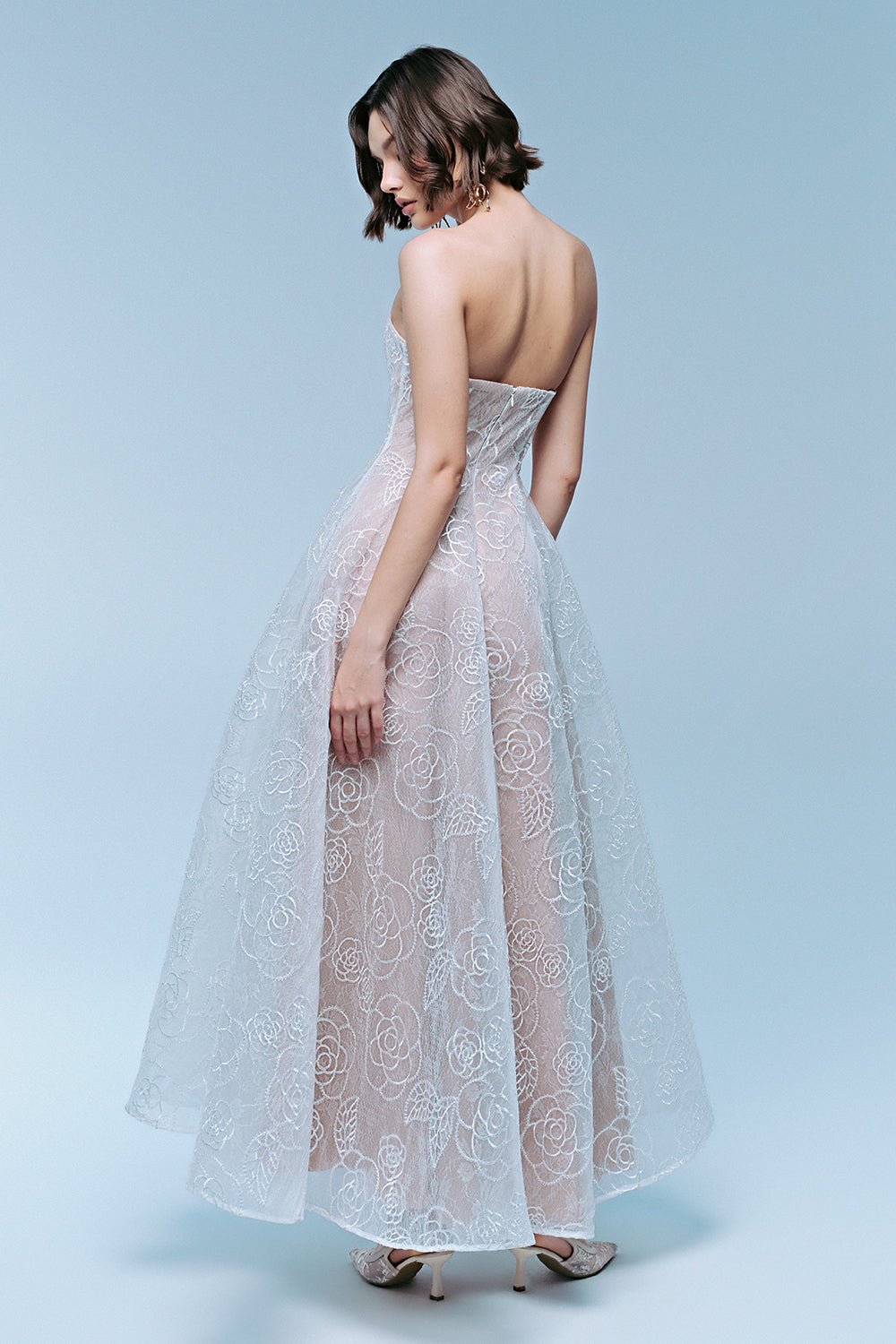 Alyssa Embroidery Maxi Dress