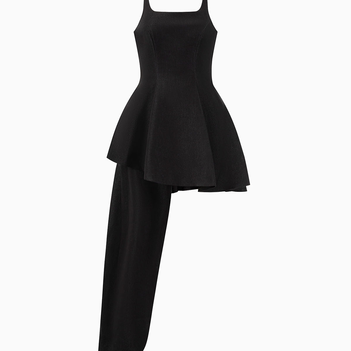 Detour Asymmetric Mini Dress