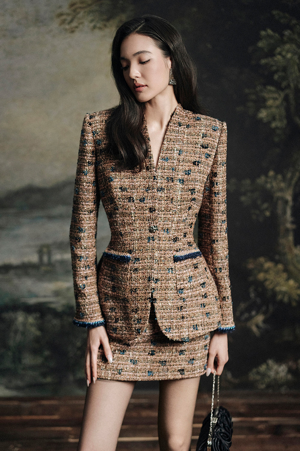 Crépuscule V-Neck Jacket