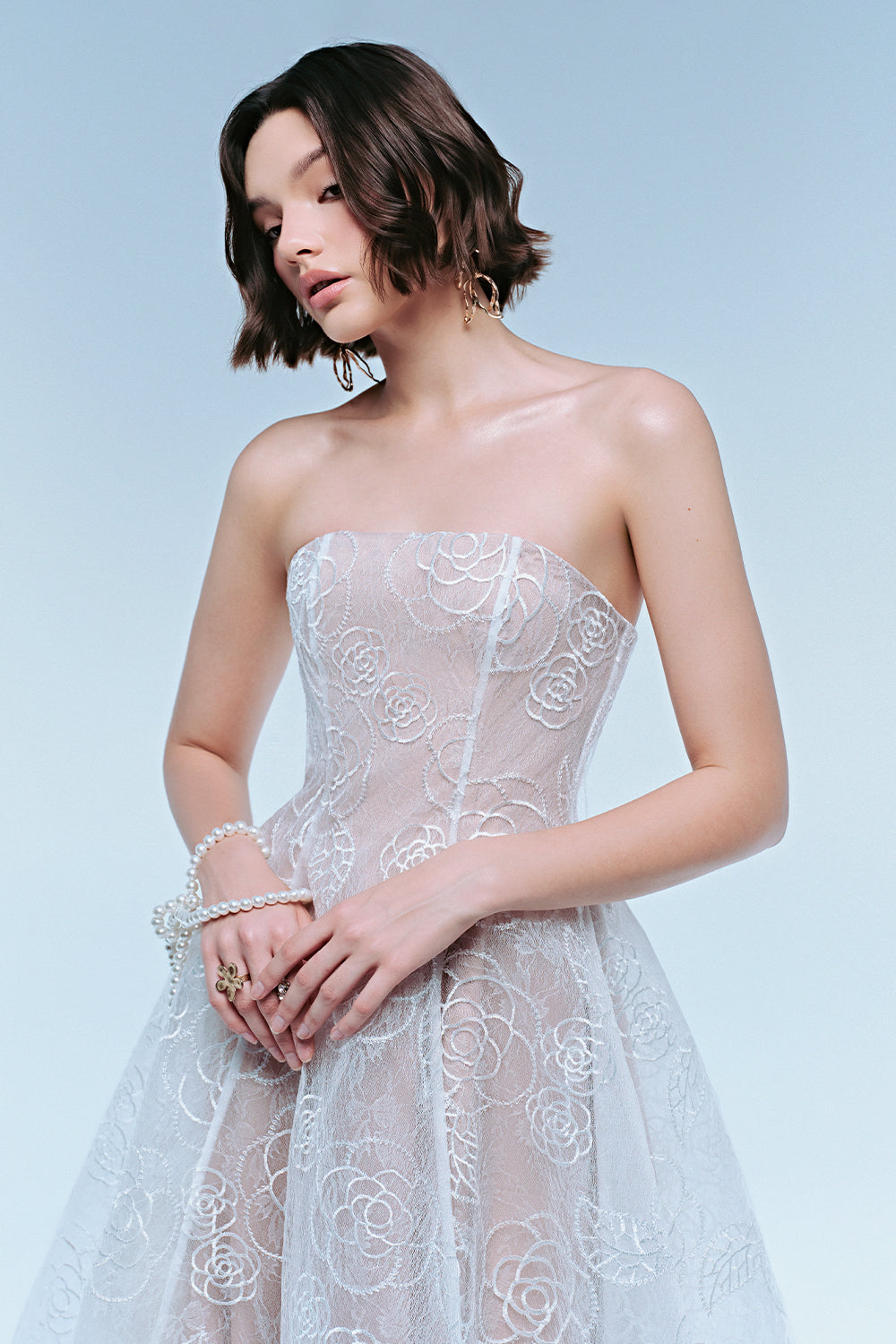 Alyssa Embroidery Maxi Dress